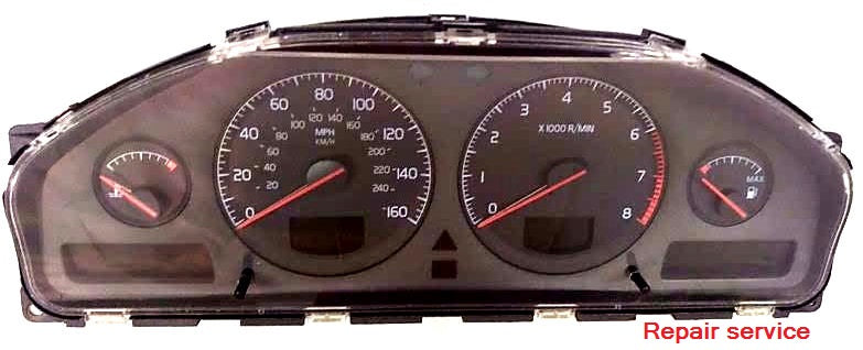 Volvo instrument cluster